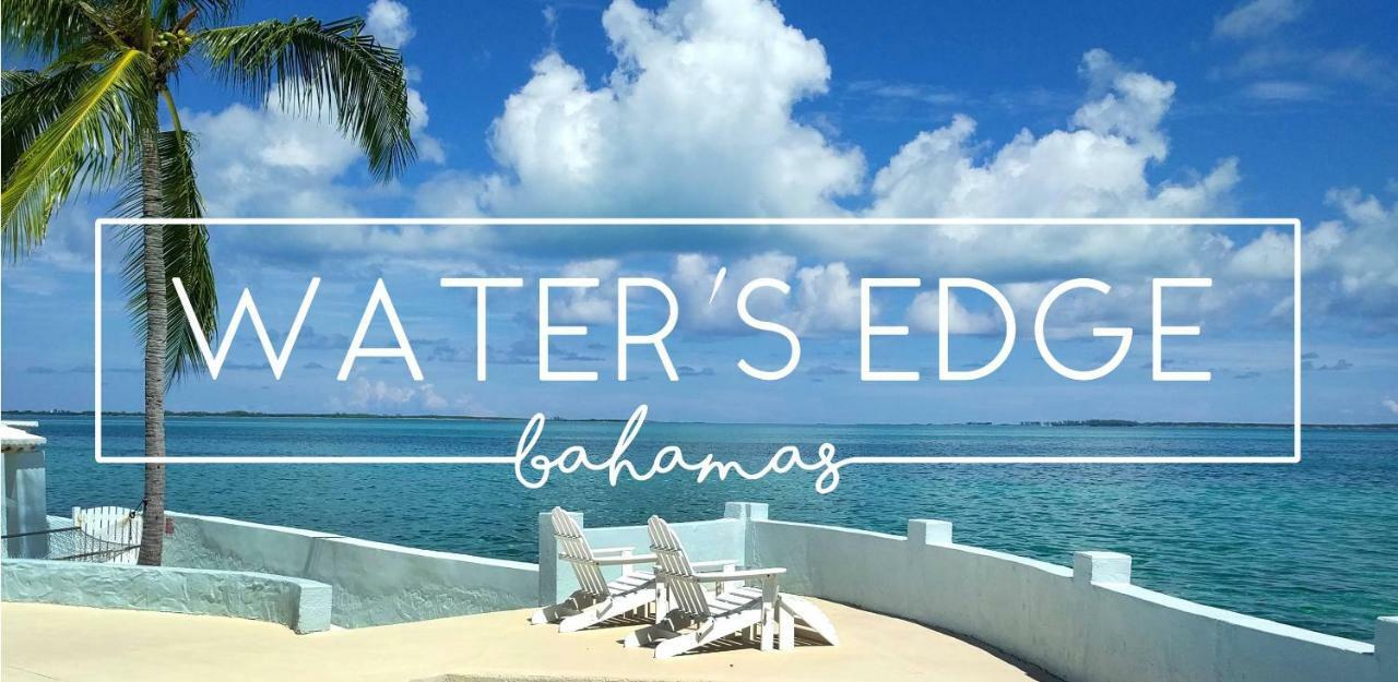 Water'S Edge Villa - Oceanfront With Private Pool Nassau Exterior foto